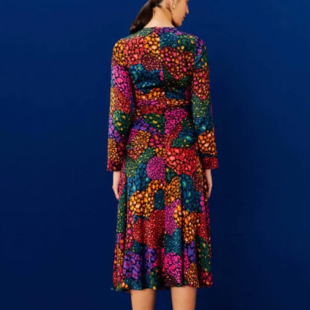 FARM Rio Multicolor Floral Midi Dress - Picture 3 of 9